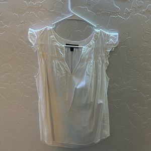banana republic white top